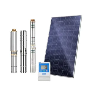 AC DC Borehole Solar Water Pump System 4SDM3 21 Water Pump Submersible Pond Pumps Submersible Pump