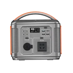 AC DC MPPT LiFePO4 Solar Generator Portable Station 300W Pure Sine Wave Wireless Charging Flashlight External Battery
