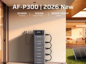 AC Fast Charge AF-P300 Dual PV Inputs Solar Power Generators Portable Power Supply Camping Solar Generations