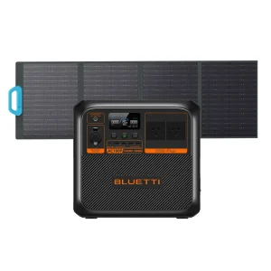 AC180P+PV120 Solar Panels Power Station 1800W 110V Mini Portable Solar Generator Kit