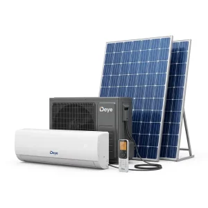 ACDC410A R32 Solar Hybrid AC 1.5HP Full DC Inverter 100% Energy Saving Daytime Off-grid Solar Powered Air Conditioner