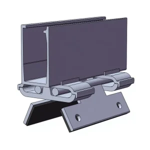 AL6005-T5 and SUS304 PV Solar Mounting System for Trapezoidal Metal Roofs with Adjustable T-Hook