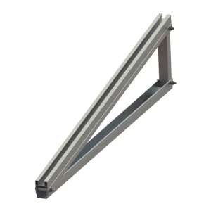AM-TP-02 Series Pre-Assembled U-Beam Solar Panel Triangle Mounting System for Flat Roof Fixed or Adjustable