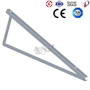 ARTSIGN Adjustable Triangle Solar Panel Mounting Tripod Bracket S350GD+ZM Zinc Magnesium Coated Steel Ground PV Support System