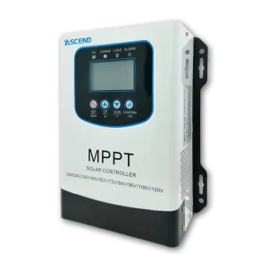 ASCEND STW Series 30A-120A MPPT Solar Charge Controller 12V-120V 230V Max PV Input with LCD Display & RS485 Communication 2000W