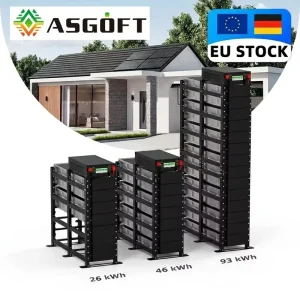 ASGOFT EU Batterie Au Lithium 50kwh 40kwh HV Battery High Voltage 46kWh Lithiumbatterie Solar Hybrid System Lithium Batteries