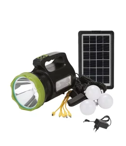 AT-9022 DAT New Solar Lighting System With 3 Bulbs and Mobile Phone Charging Function Outdoor Solar Light