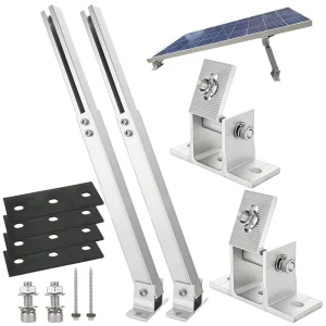 Adjustable 0-60° Solar Racking System PV Tilt Mount Solar Panel Bracket