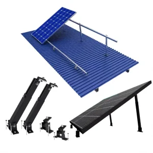 Adjustable Flat Roof Solar Panel Mounting Brackets