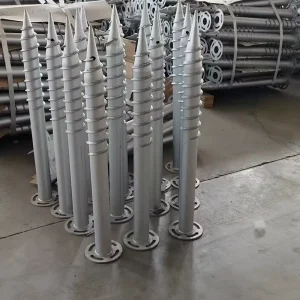 Adjustable Garden Open-Field Solar Panel Mounting System with Ground Screw and Pole Anchor Bracket for Outdoor Installations