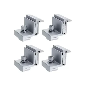 Adjustable Medium pressure Parts for Cross border Exclusive Labeling of Solar Photovoltaic Support Accessories Side Clamp Made
