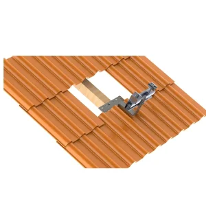 Adjustable SUS304 Solar Hook for Roman Tile Roof