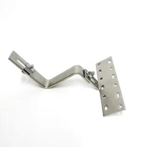 Adjustable Solar PV Mounting System for Roman Tile Roofs SUS 304 Stainless Steel Silver