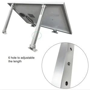 Adjustable Solar Panel Mounting System for Solar Energy Racking Legs Tilt System (Customizable)