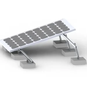 Adjustable Tilt Flat Roof Solar Mounting System