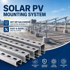Adjustable Triangle Solar Panel Mount Bracket Zinc Aluminum Magnesium PV Support Frame For Commercial Solar Installation Custom