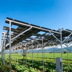 Agrivoltaic Solar Mounting System High Structure Farm PV Racking for Agriculture Land