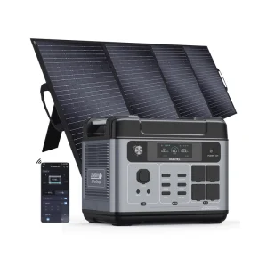 All 2400W 3000W Lifepo4 Power Station Silent Portable Solar Generator With Solar Panel