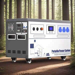 All In One 10000W Home Energy Storage Portable Power Station MPPT Solar Generators Home Solar Battery Car Pure Sine Wave