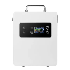 All-In-One Energy Storage System Lifepo4 Battery Power Station 500W 1000W Portable Power Supply for Home Outdoor Use