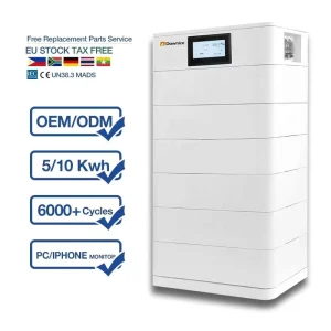All-In-One Energy Storage System Solar Rechargeable Phosphate Batteries 5kWh 48V 100Ah Stacked LiFePO4