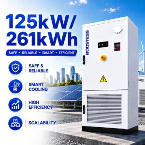 All In One Solar Lifepo4 Batteries Container 832V 314Ah Commercial 125kW PCS 261kWh 1MWh 4MWh 5MWh BESS Power Station