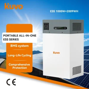 All One ESS 1000W+2009WH Pure Sine Wave WiFi Monitoring Inverter Home Industrial Commercial Solar Energy Storage Battery System