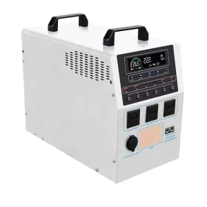All One MPPT Built in Inverter Rechargeable Portable Solar Generator 2000W Lithium Ion Pure Sine Wave Solar Panel Car Jump