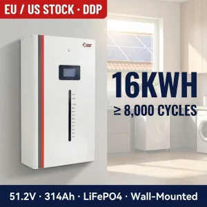 All in One 10 20kW Stackable Solar Energy Storage Hybrid Inverter LiFePO4 Lithium Battery CAN 6000 Cycle 10 Year Warranty