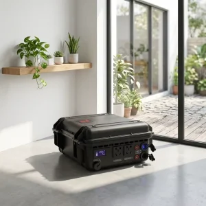 All in One 220v 1000w 1373wh 1kw Battery Lithium Solar Outdoor Emergency Generator