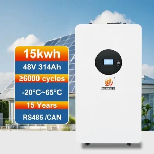 All in One 48V 314ah 15kwh Home Battery Energy Storage System 6000 Cycles Wall Mount Solar Lithium Battery Battery Pack