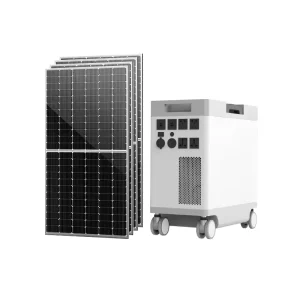 All in One 5000W Portable Solar Generator with Lithium Battery Home Power Station Energy Storage