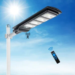 All-in-One 500W 1000W Lithium Battery Solar LED Street Light with Remote