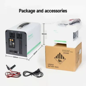 All in One 500w Integrated Inverter LiFePO4 Battery System Wall Mounted Hybrid Solar Energy Storage