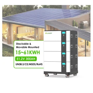 All-in-One 51.2V Stackable Power 32kWh 48kWh 48V LiFePO4 628Ah 942Ah Lithium-Ion Battery Solar Energy Storage System