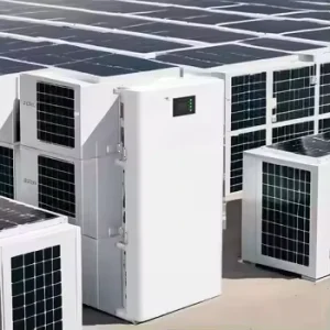 All in One 5KW Stackable Solar System Inverter with 51.2V 100Ah Lithium Ion Energy Storage Batteries CAN Communication Home Use
