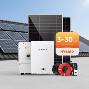 All in One Factory Hybrid Solar Energy System Hybrid 5Kw 6Kw 8Kw 10kw 12kw15Kw 20Kw 30Kw Solar Power System Price Complete Kit