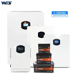 All in One Floor Standing LiFePO4 Battery Pack 10kWh 200Ah MPPT Controller Inverter Powerwall Lithium Battery for Home Use