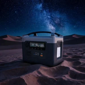 All in One High Capacity Emergency Backup Power Supply Outdoor Portable Power Station Solar Generator for Travel Camping Home