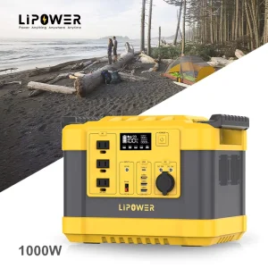All in One Home 110v 220v Solar Power Generator LiFePO4 1000w 2000w Portable Power Station