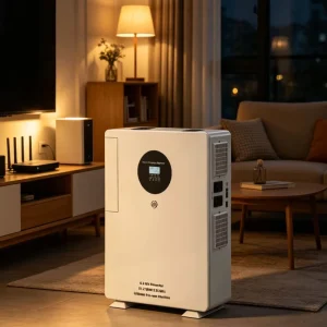 All in One Home Battery and Inverter 6.2KW 51.2V 200Ah 10240Wh Lithium Battery Solar Storage System with WiFi