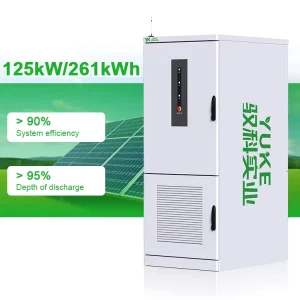 All-in-One Industrial 261kWh Containerized Liquid-Cooled Lithium Battery Energy Storage Cabinet