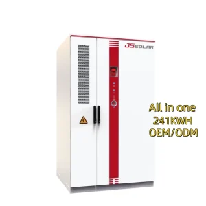 All-in-One Industrial Commercial HV Rack-Mounted LiFePO4 241kWh On-Grid Off-Grid Energy Storage System with 10-Year Warranty