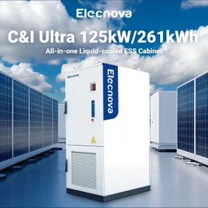 All-in-One LiFePO4 Liquid-Cooled Off-Grid ESS Cabinet with IP55 Protection and RS485 Communication