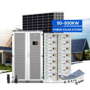 All in One LiFePO4 Solar Energy Storage System 50Kw 100Kw 250Kw 500Kw Hybrid Off-Grid Complete Kit
