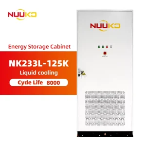 All in One Liquid Cooling ESS Cabinet 125kW 233kWh LiFePO4 Commercial Industrial Solar Battery Energy Storage System