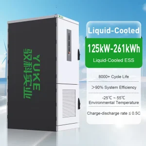 All in One Off Grid 60kW Liquid Cooled Cabinet Lithium Solar 100kWh Battery Energy Storage System