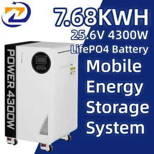 All in One Power Station 4300W LiFePO4 Battery Pure Sine Wave Output Energy Storage System for Household Emergency Backup Power