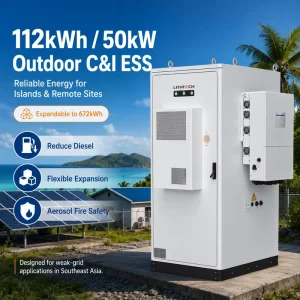 All in One Solar Inverter Battery System 50kW 100kW 150kW 112kWh 224kWh 336kWh Outdoor Cabinet for C&I Energy Storage System