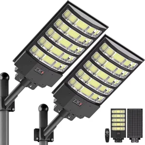 All-in-One Solar LED Street Light Outdoor IP65 Waterproof Courtyard Lamp Wall Light with Motion Sensor